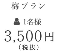 3,500円（税抜）
